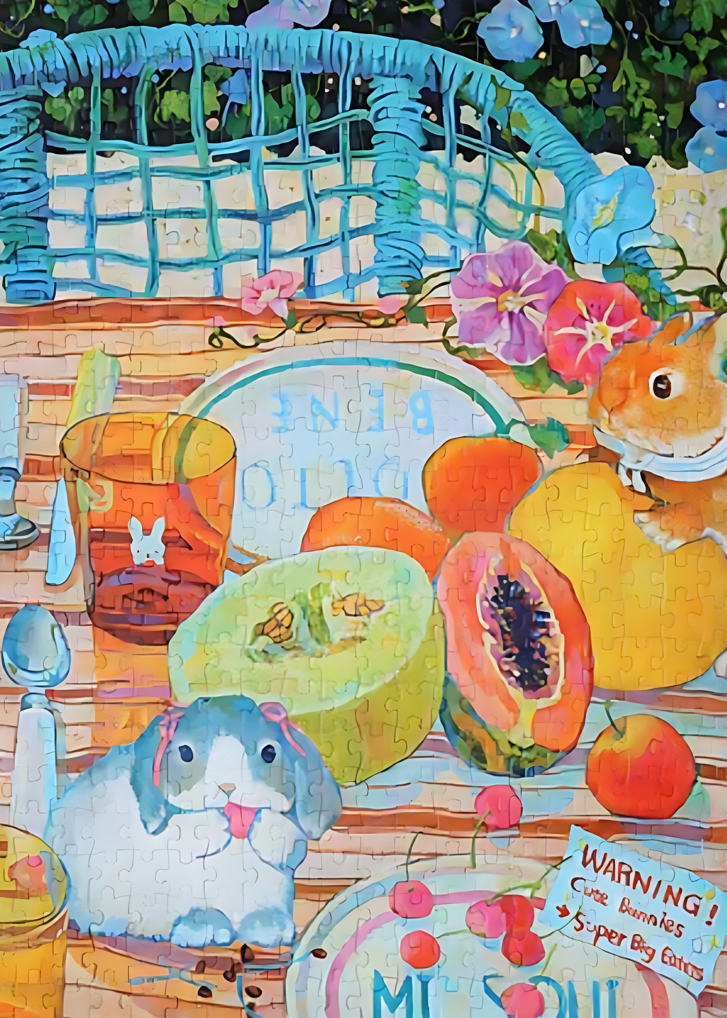 Bunny's Brunch | WEVE | 500 Piece Puzzle | Jigsaw Puzzle - Mystery Matrix