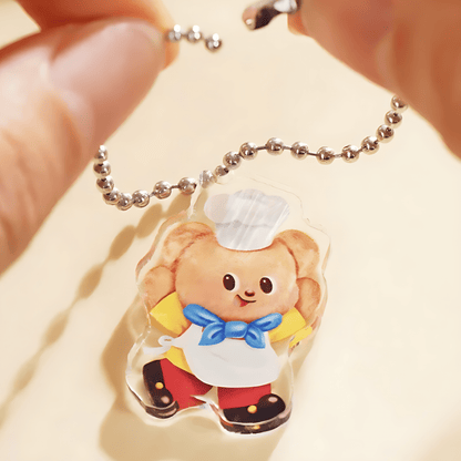 Butter Bear – Little Honey Jar | TOI | Acrylic Puzzle | Puzzle with Frame & DIY keychains - Mystery Matrix