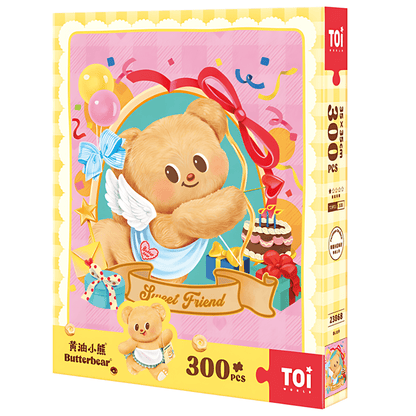 Butterbear - Sweet Friend | TOI | 300 Piece Puzzle | Jigsaw Puzzle - Mystery Matrix