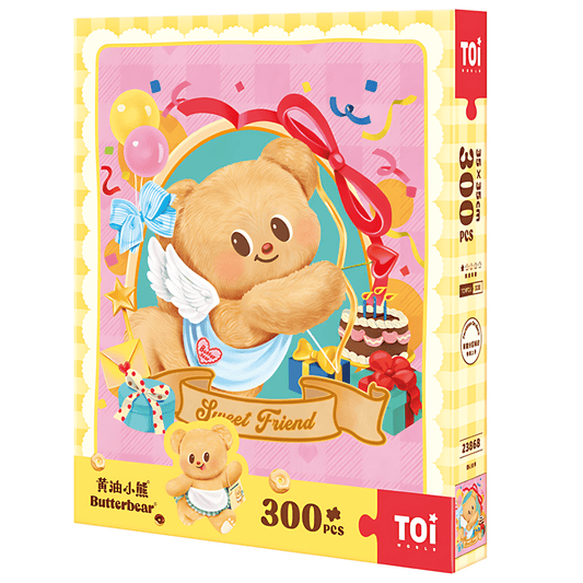 Butterbear - Sweet Friend | TOI | 300 Piece Puzzle | Jigsaw Puzzle - Mystery Matrix