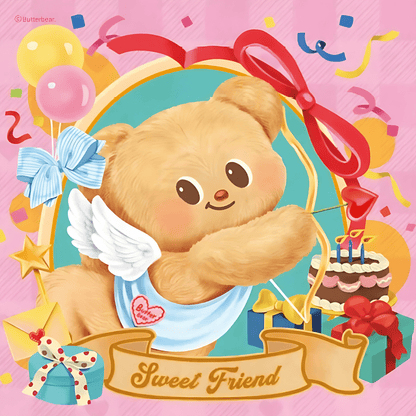 Butterbear - Sweet Friend | TOI | 300 Piece Puzzle | Jigsaw Puzzle - Mystery Matrix