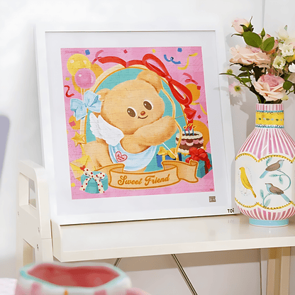 Butterbear - Sweet Friend | TOI | 300 Piece Puzzle | Jigsaw Puzzle - Mystery Matrix