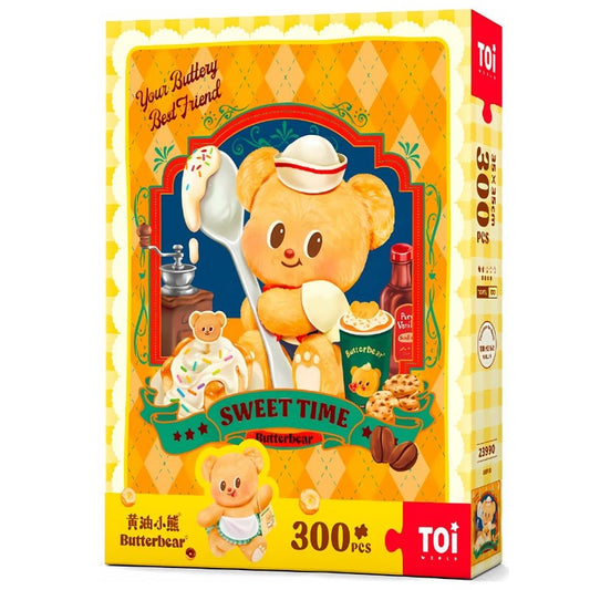 Butterbear - Sweet Time | TOI | 300 Piece Puzzle | Jigsaw Puzzle - Mystery Matrix