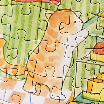 Café Paws & Whiskers | TOI | 1000 Piece Puzzle | Jigsaw Puzzle - Mystery Matrix