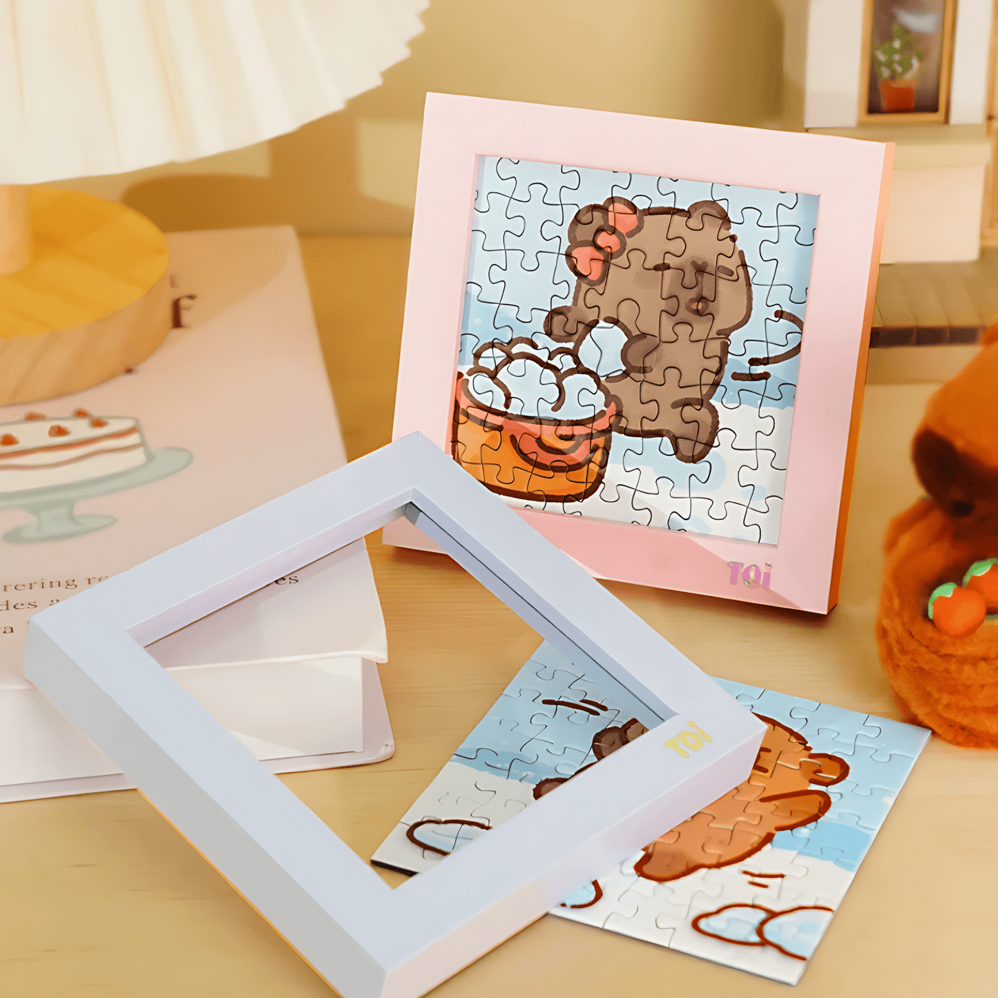 Capybara - Surprise Puzzle Box with Frame | TOI | Mini Puzzle | Jigsaw Puzzle - Mystery Matrix