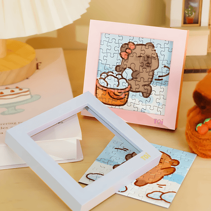 Capybara - Surprise Puzzle Box with Frame | TOI | Mini Puzzle | Jigsaw Puzzle - Mystery Matrix