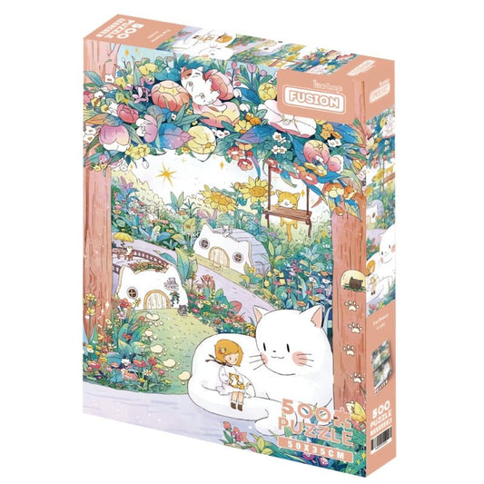 Cat Forest | Botop | 500 Piece Puzzle | Jigsaw Puzzle - Mystery Matrix