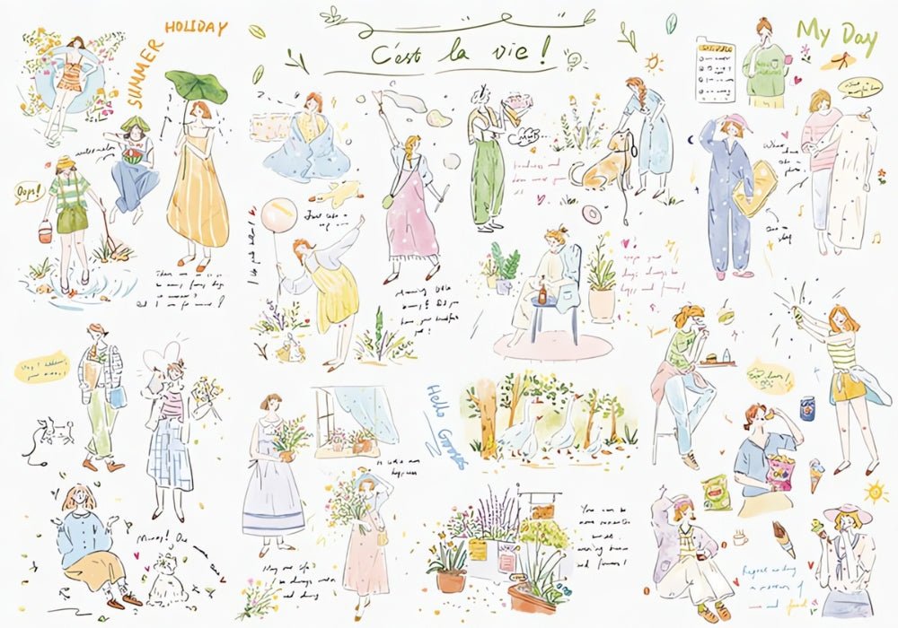 C'est La Vie | Botop | 1000 Piece Puzzle | Jigsaw Puzzle - Mystery Matrix