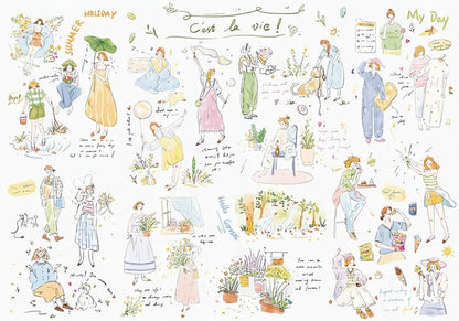 C'est La Vie | Botop | 1000 Piece Puzzle | Jigsaw Puzzle - Mystery Matrix