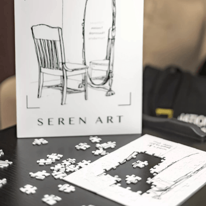 Chair | Seren Art | 500 Piece Puzzle | Jigsaw Puzzle - Mystery Matrix