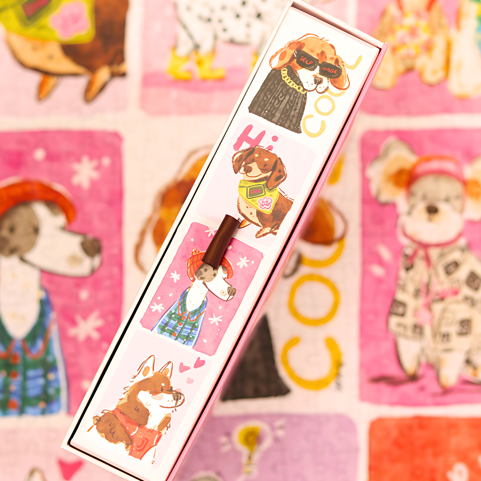 Chic Pups | Puffinkids | 500 Piece Puzzle | Jigsaw Puzzle - Mystery Matrix