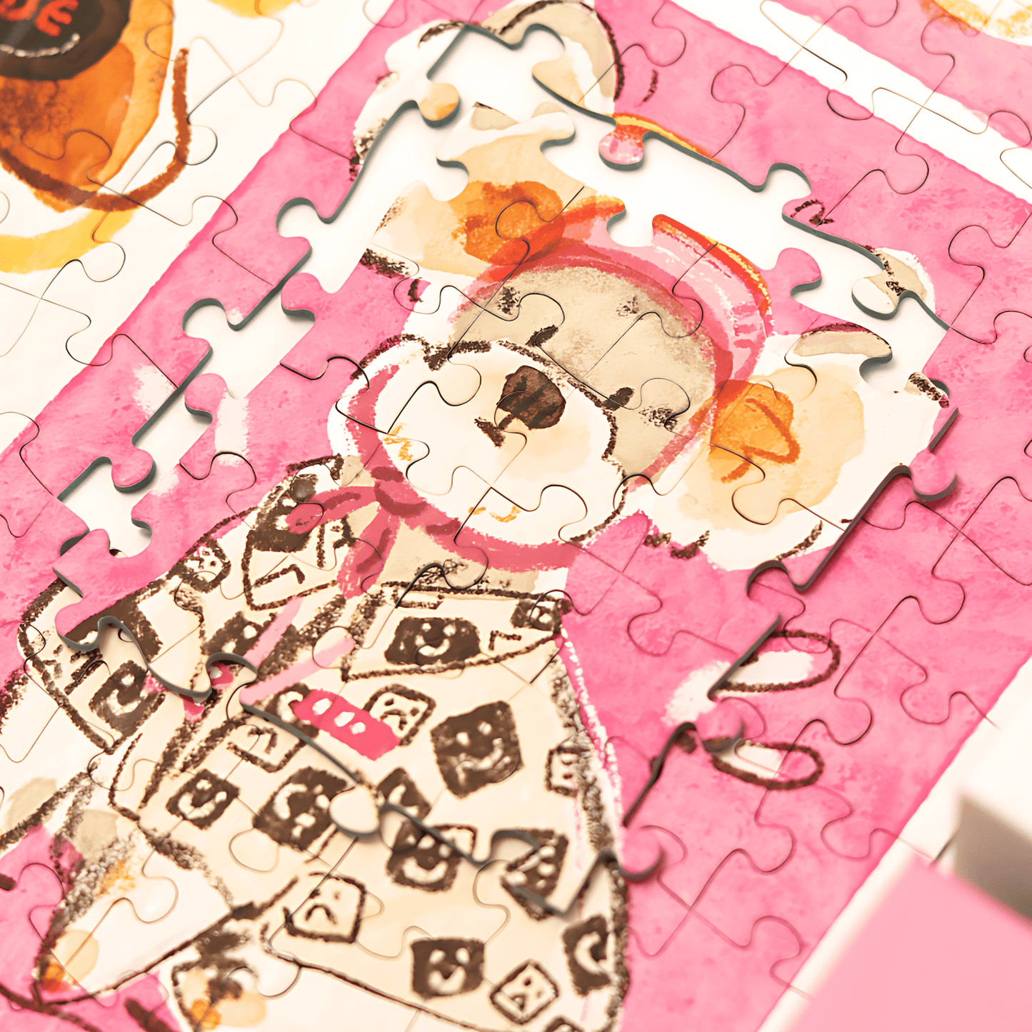 Chic Pups | Puffinkids | 500 Piece Puzzle | Jigsaw Puzzle - Mystery Matrix