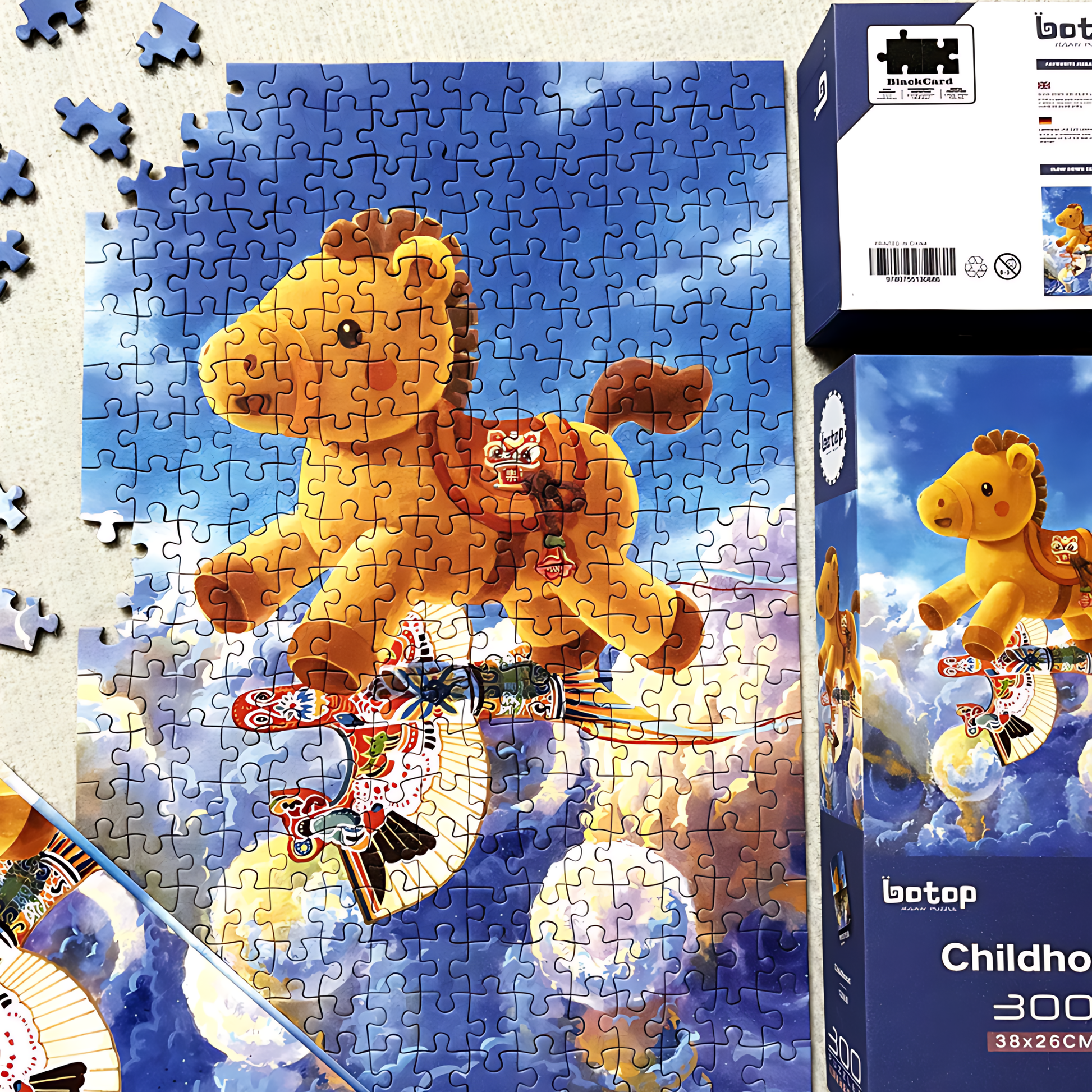 Childhood | Botop Blackcard | 300 Piece Puzzle | Jigsaw Puzzle - Mystery Matrix