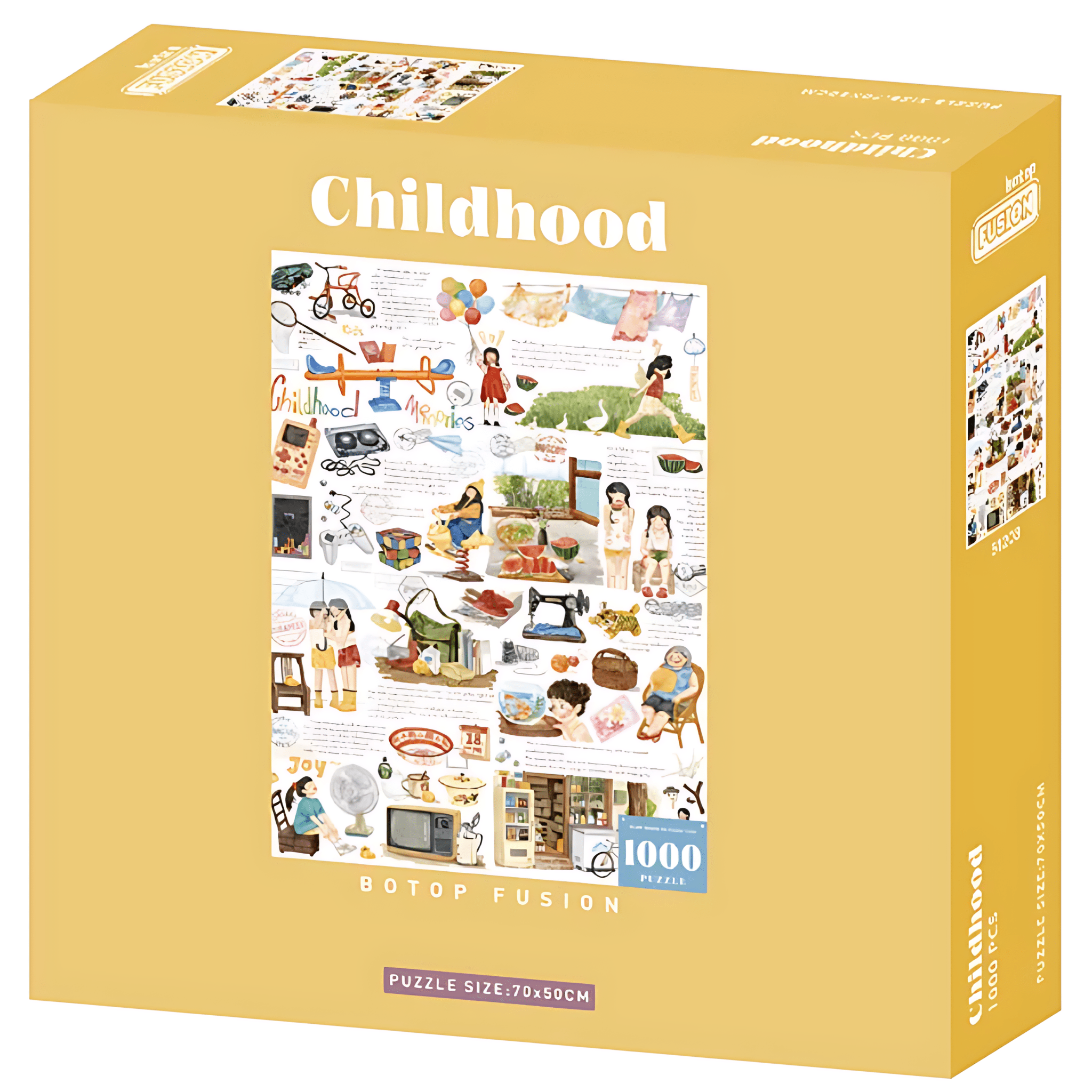 Childhood | Botop Fusion | 1000 Piece Puzzle | Jigsaw Puzzle – Mystery ...