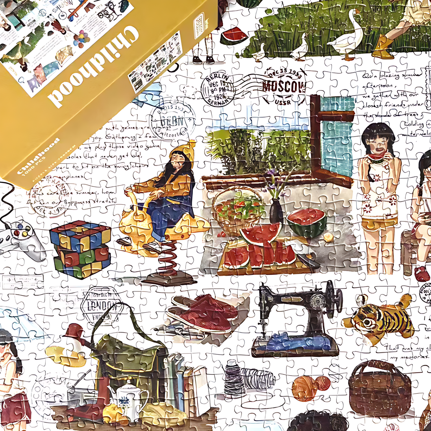 Childhood | Botop Fusion | 1000 Piece Puzzle | Jigsaw Puzzle - Mystery Matrix