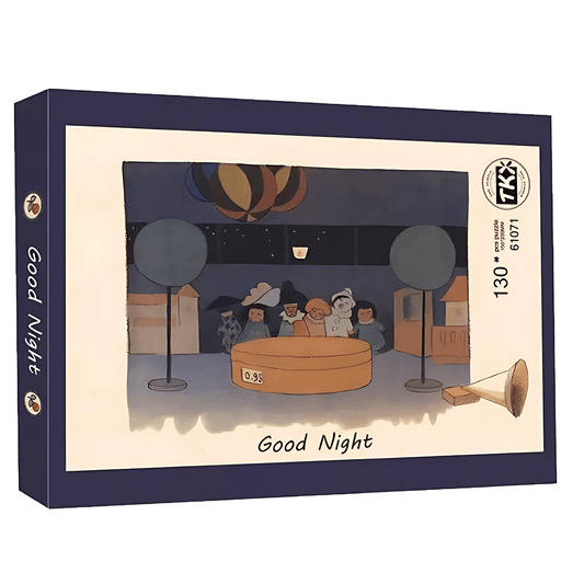 Children's World Series - Good Night | TKX | 130 Piece Mini Puzzle | Jigsaw Puzzle - Mystery Matrix
