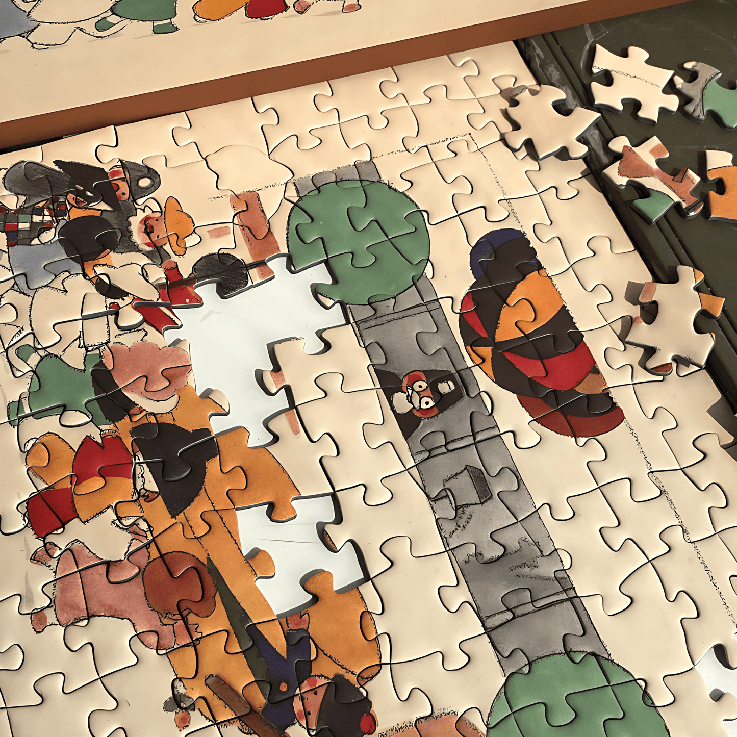 Children's World Series - Overture | TKX | 130 Piece Mini Puzzle | Jigsaw Puzzle - Mystery Matrix