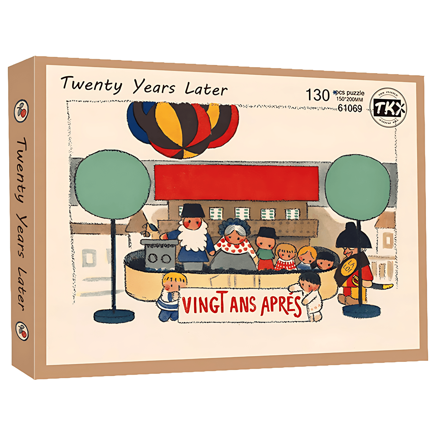 Children's World Series - Twenty Years Later | TKX | 130 Piece Mini Puzzle | Jigsaw Puzzle - Mystery Matrix