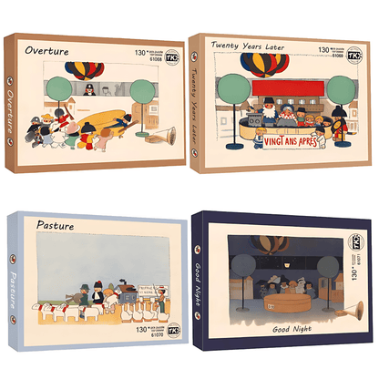 Children's World Series - Twenty Years Later | TKX | 130 Piece Mini Puzzle | Jigsaw Puzzle - Mystery Matrix