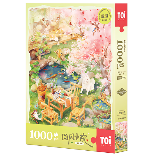 Chinese Aesthetic Series – Springtime in Full Bloom | TOI | 1000 Piece Puzzle | Jigsaw Puzzle - Mystery Matrix