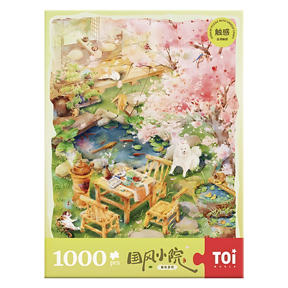 Chinese Aesthetic Series – Springtime in Full Bloom | TOI | 1000 Piece Puzzle | Jigsaw Puzzle - Mystery Matrix