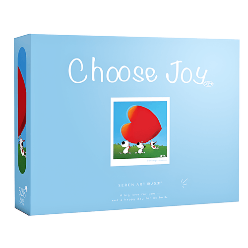 Choose Joy | Seren Art | 528 Piece Puzzle | Jigsaw Puzzle - Mystery Matrix
