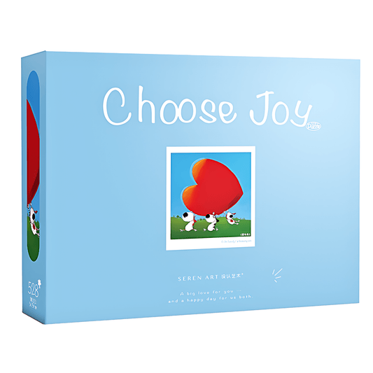 Choose Joy | Seren Art | 528 Piece Puzzle | Jigsaw Puzzle - Mystery Matrix