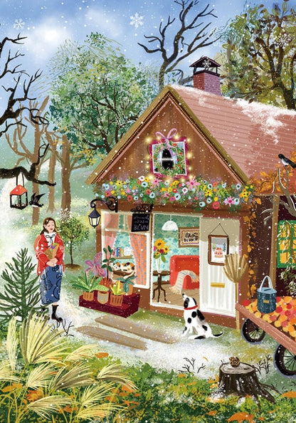 Christmas Snow | Botop | 1000 Piece Puzzle | Jigsaw Puzzle - Mystery Matrix