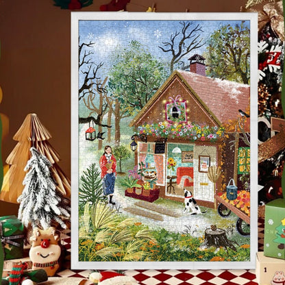 Christmas Snow | Botop | 1000 Piece Puzzle | Jigsaw Puzzle - Mystery Matrix