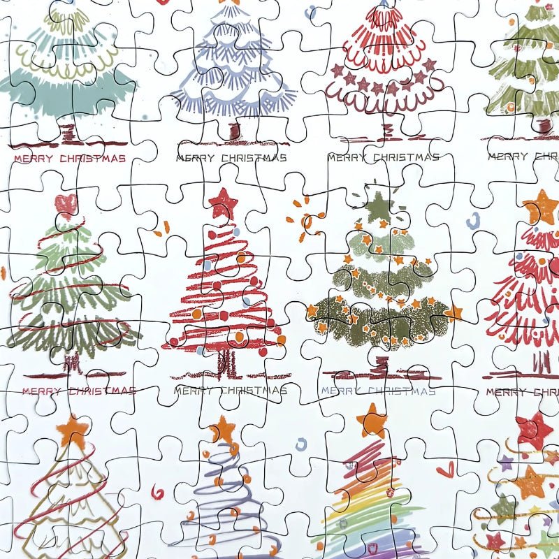 Christmas Trees | Botop | 300 Piece Puzzle | Jigsaw Puzzle - Mystery Matrix