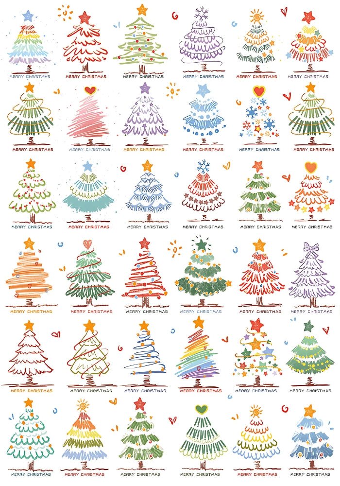 Christmas Trees | Botop | 300 Piece Puzzle | Jigsaw Puzzle - Mystery Matrix