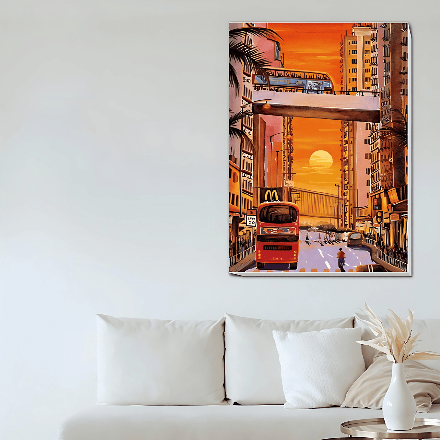 City Sunset | Seren Art | 500 Piece Puzzle | Jigsaw Puzzle - Mystery Matrix