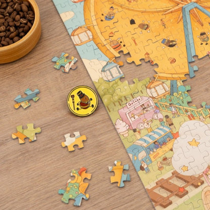 Coffee Theme Park | Youthwill | 1000 Piece Puzzle | Jigsaw Puzzle - Mystery Matrix