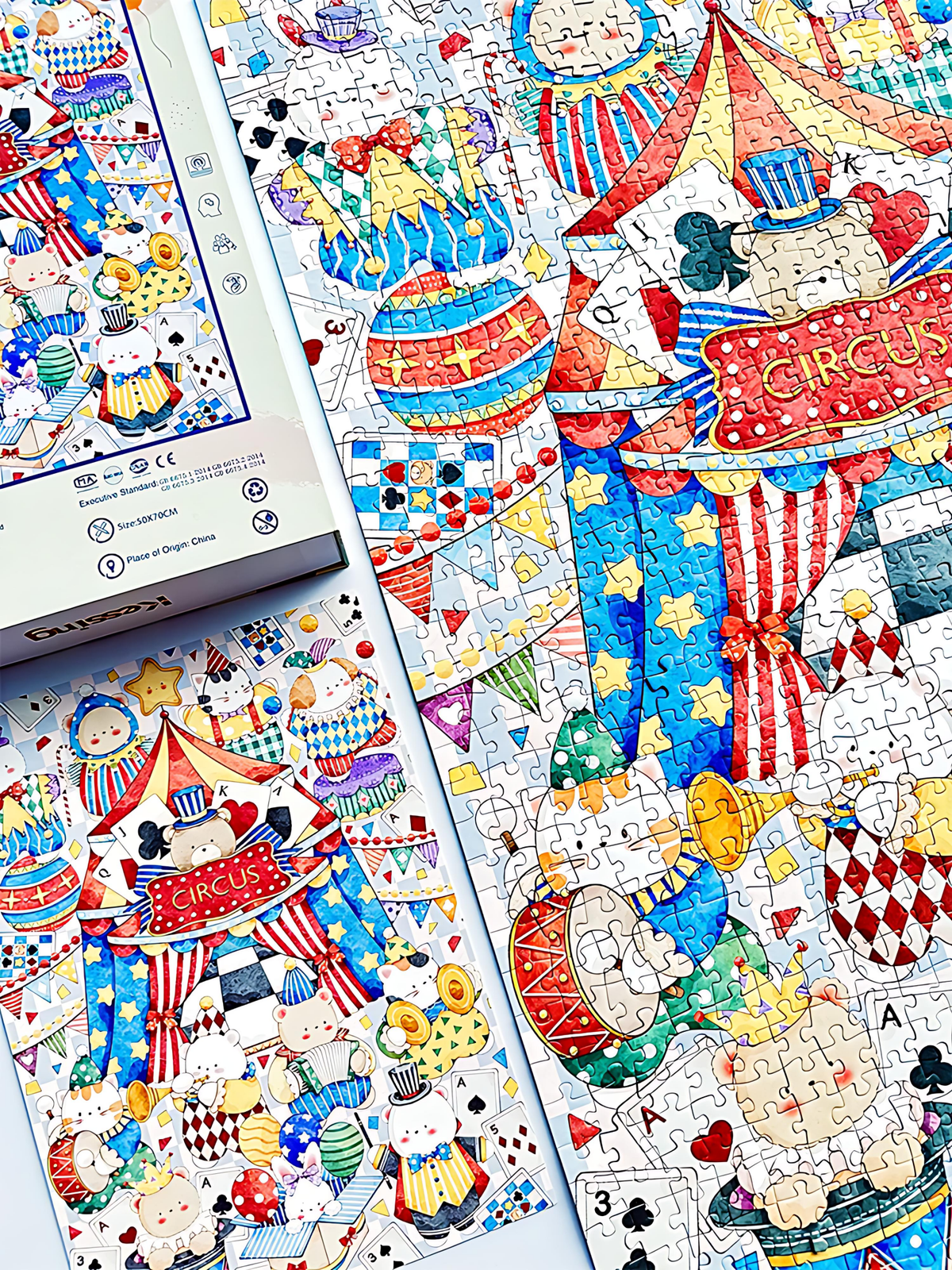 Colourful Circus | Kessing | 1000 Piece Puzzle | Jigsaw Puzzle - Mystery Matrix
