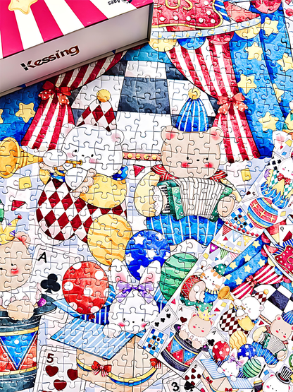 Colourful Circus | Kessing | 1000 Piece Puzzle | Jigsaw Puzzle - Mystery Matrix