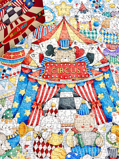 Colourful Circus | Kessing | 1000 Piece Puzzle | Jigsaw Puzzle - Mystery Matrix