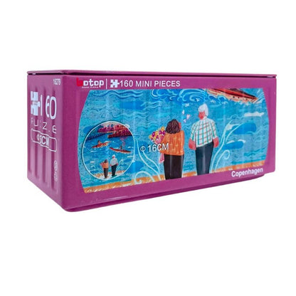 Copenhagen | Botop | Mini Puzzle | Metal Container | Jigsaw Puzzle - Mystery Matrix