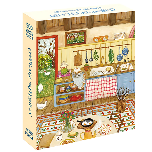 Cottage Kitchen | WEVE | 500 Piece Puzzle | Jigsaw Puzzle - Mystery Matrix
