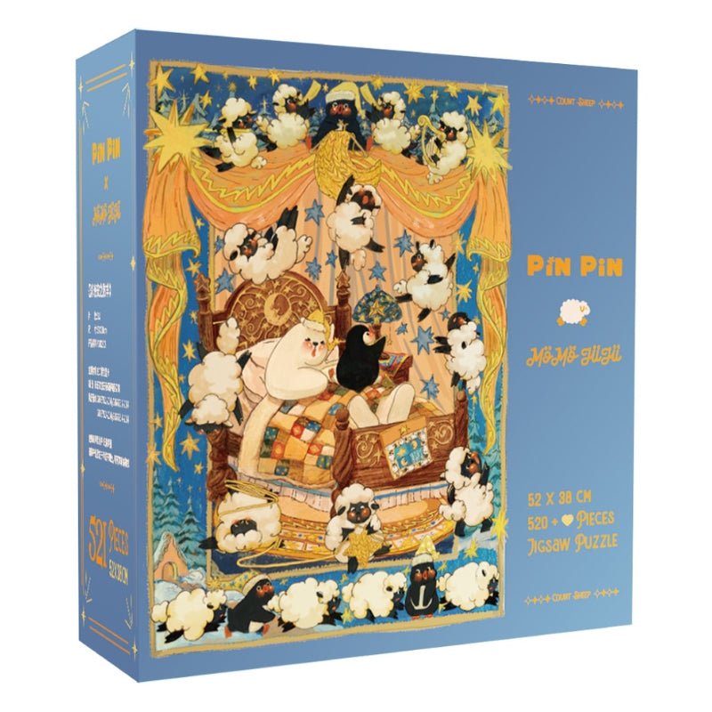 Count Sheep | Pin Pin | 1000 Piece Puzzle | Jigsaw Puzzle - Mystery Matrix