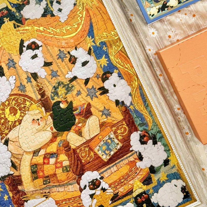 Count Sheep | Pin Pin | 1000 Piece Puzzle | Jigsaw Puzzle - Mystery Matrix