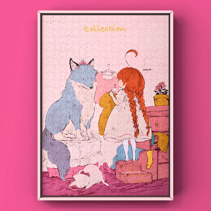 CYAN | WEVE | 500 Piece Puzzle | Jigsaw Puzzle - Mystery Matrix