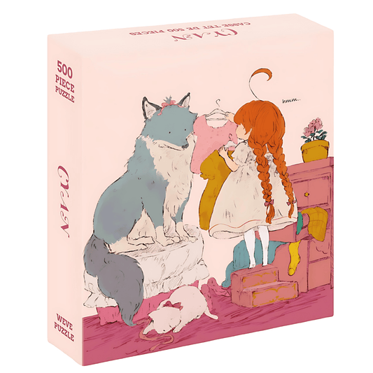 CYAN | WEVE | 500 Piece Puzzle | Jigsaw Puzzle - Mystery Matrix