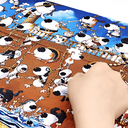 Daily Grind | Seren Art | 500 Piece Puzzle | Jigsaw Puzzle - Mystery Matrix