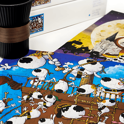 Daily Grind | Seren Art | 500 Piece Puzzle | Jigsaw Puzzle - Mystery Matrix