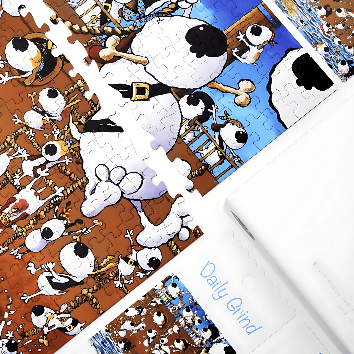 Daily Grind | Seren Art | 500 Piece Puzzle | Jigsaw Puzzle - Mystery Matrix
