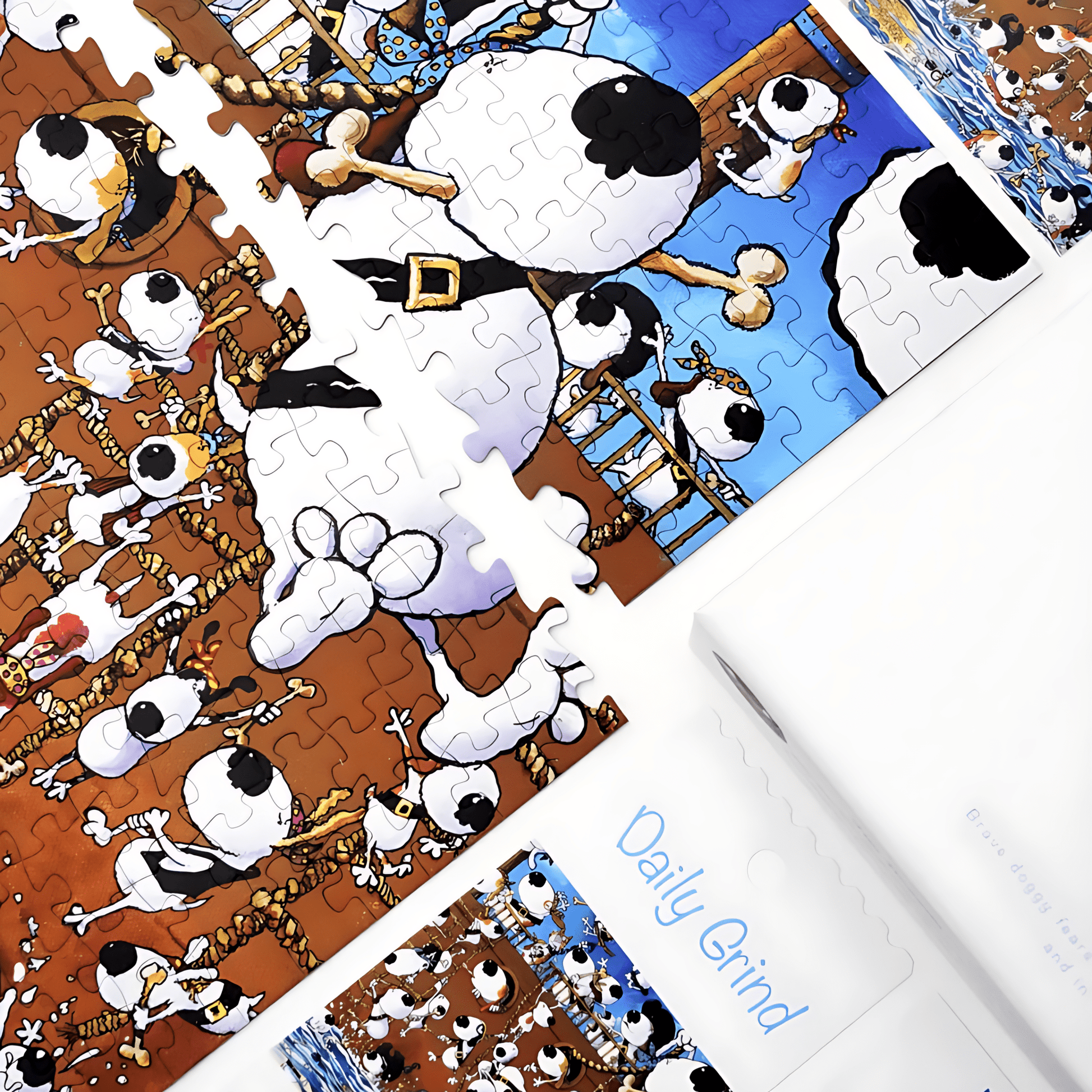 Daily Grind | Seren Art | 500 Piece Puzzle | Jigsaw Puzzle - Mystery Matrix