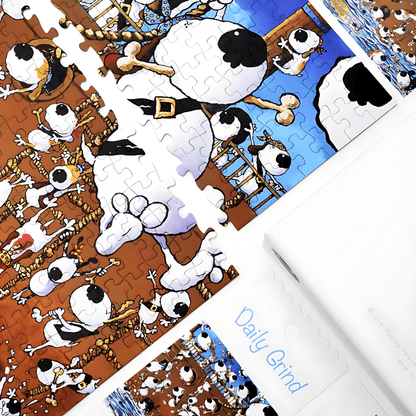 Daily Grind | Seren Art | 500 Piece Puzzle | Jigsaw Puzzle - Mystery Matrix