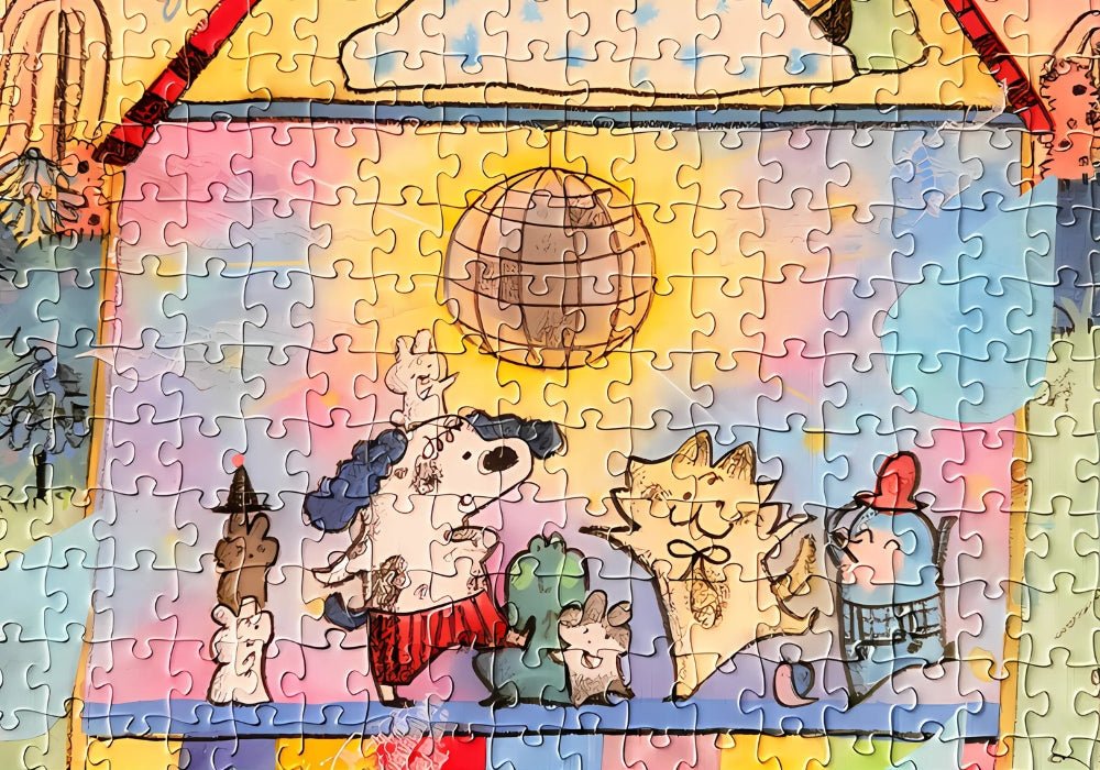 Dancing Party | Botop | 500 Piece Puzzle | Jigsaw Puzzle - Mystery Matrix