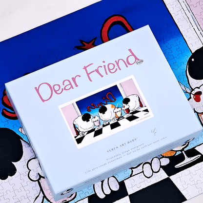 Dear Friend | Seren Art | 740 Piece Puzzle | Jigsaw Puzzle - Mystery Matrix