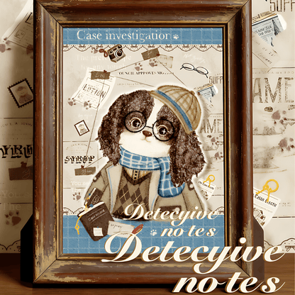 Detective Puppy Series - Reporter Corps | TKX | 130 Piece Mini Puzzle | Jigsaw Puzzle - Mystery Matrix